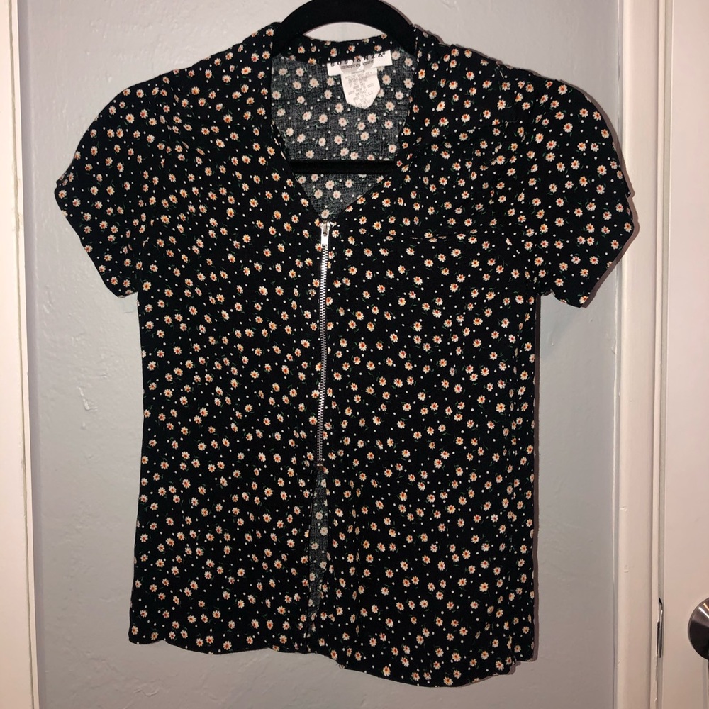 Vintage flower blouse